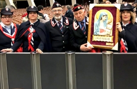 L’associazione Carabinieri “Sebastiano D’Immè” all’udienza generale del Papa