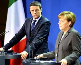 Matteo Renzi vola a Berlino dalla Merkel