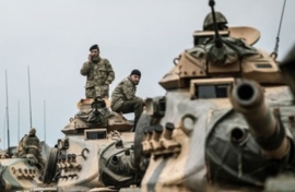 Bombardamenti dell’artiglieria turca contro l’enclave curda