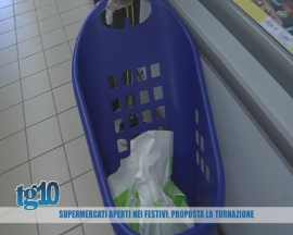 Supermercati aperti nei festivi, proposta la turnazione