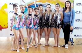 La Gymnastic’s Club Gela continua a mietere successi nella sezione ginnastica ritmica